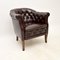 Swedish Leather Armchair, 1900s 2