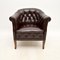 Swedish Leather Armchair, 1900s 1