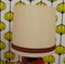 Lámpara de mesa vintage con pie de cerámica, años 70, Imagen 8