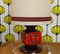 Vintage Table Lamp with Ceramic Foot, 1970s 4