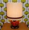 Vintage Table Lamp with Ceramic Foot, 1970s 3