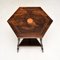 Victorian Inlaid Side Table, 1890s, Image 3