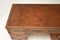 Yew Wood Military Campaign Pedestal Desk, 1950s, Image 8