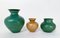 Studio Ceramic Art Vases by Wilhelm Kagel, Germany, 1950s, Set of 3, Image 1