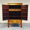 Vintage China Cabinet in Wood & Metal 2