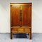Vintage China Cabinet in Wood & Metal 12