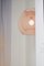 Lámpara con estampado de fibra de luna en rosa crepúsculo de Atelier Robotiq, Imagen 4