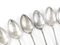 Art Deco Brass Spoons, 1960s, Set of 6, Image 6