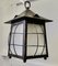 Large Arts and Crafts Beaten Copper Hall Lantern Ceiling Light, 1920s, Image 2
