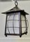 Large Arts and Crafts Beaten Copper Hall Lantern Ceiling Light, 1920s, Image 1