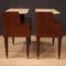 Bedside Tables with Onyx Top, 1970s, Set of 2 11