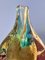 Skulpturale mundgeblasene Kunstglasvase von Michael Harris für Mdina, Malta, 1970er 8