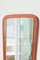 Espejo escandinavo rectangular de teca, años 60, Imagen 4