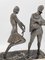 Enrique Molins-Balleste, Art Deco Dancer and Musician Sculpture, 1920s, Metal 3