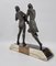 Enrique Molins-Balleste, Art Deco Dancer and Musician Sculpture, 1920s, Metal 10