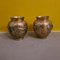 Asian Bronze Vases, Early 20th Century, Set of 2 2