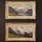 Bentivoglio, Paesaggio di montagna, 1930, Olio su tela, In cornice, Immagine 6