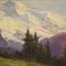 Bentivoglio, Paesaggio di montagna, 1930, Olio su tela, In cornice, Immagine 13