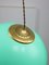 Mid-Century Italian Brass and Acrylic Glass Pendant Lamps, Set of 2 5
