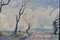 European Artist, Impressionist Landscape, Oil on Board, 1950s, Framed, Image 4