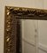 Specchio da parete rettangolare dorato, anni '50, Immagine 6
