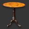 Antique Victorian Period Burr Walnut Lamp Table, 1860s 2