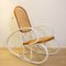 Art Nouveau Wicker Rocking Chair, Spain, Late 19th Century, Image 1