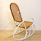 Art Nouveau Wicker Rocking Chair, Spain, Late 19th Century 6