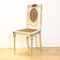 Louis XV Style Off White and Gold Detailed Chair, 1930s, Image 1