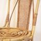 Vintage Wicker Bamboo Chair, Spain, 1970s, Image 7
