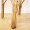 Silla vintage de mimbre y bambú, España, años 70, Imagen 9