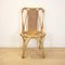 Vintage Wicker Bamboo Chair, Spain, 1970s 2