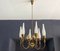 Lámpara de araña modelo 12614 de Angelo Lelli para Arredoluce, 1957, Imagen 1