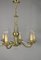 Antique French Louis XVI Style Six Light Bronze Chandelier, 1920s 11