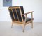 Mid-Century Danish Armchair in Teak and Oak, 1950s, Image 9