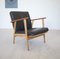 Mid-Century Danish Armchair in Teak and Oak, 1950s 1