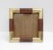 Mid-Century Modern Italian Brass Picture Frame by Tommaso Barbi, 1970s 2