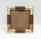 Mid-Century Modern Italian Brass Picture Frame by Tommaso Barbi, 1970s, Image 2
