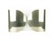 Chrome Plated and Painted Steel Foglio Sconces by Tobia Scarpa for Flos, 1966, Set of 4 2