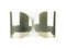 Chrome Plated and Painted Steel Foglio Sconces by Tobia Scarpa for Flos, 1966, Set of 4, Image 2