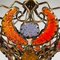 Metal and Murano Glass Chandelier by MM Lampadari, 1990s 5