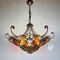 Metal and Murano Glass Chandelier by MM Lampadari, 1990s 3