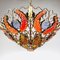 Metal and Murano Glass Chandelier by MM Lampadari, 1990s 8