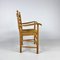 Mid-Century Dutch Oak Kitchen Chair, 1960s 4