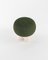 Hygge Stool in Boucle Green Fabric and Travertino by Saccal Design House for Collector 3