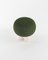 Taburete Hygge de tela verde Boucle y travertino de Saccal Design House para Collector, Imagen 3