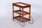 Art Deco Trolley in Oak and Glass from Thonet, 1920s, Image 2