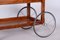 Art Deco Trolley in Oak and Glass from Thonet, 1920s, Image 6