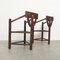 Swedish Hand-Carved Oak Monk Chairs, 1960s, Set of 2 6