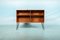 Mid-Century Minimalist Display Cabinet in Walnut, 1960s, Image 12